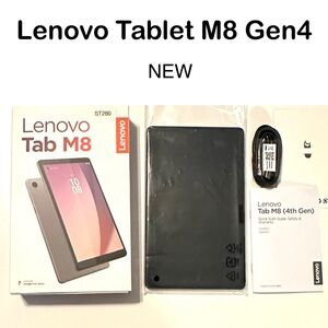 Lenovo Tablet M8 4th Gen Sleek Slim Mini Android Google Kids Space